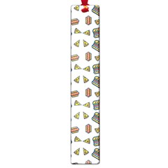 Fast Food White Large Book Marks