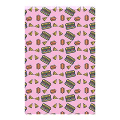 Fast Food Pink Shower Curtain 48  X 72  (small) 