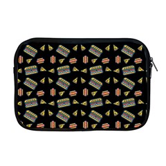 Fast Food Black Apple Macbook Pro 17  Zipper Case by snowwhitegirl