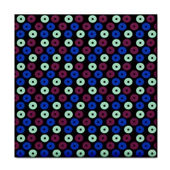 Eye Dots Blue Magenta Face Towel by snowwhitegirl