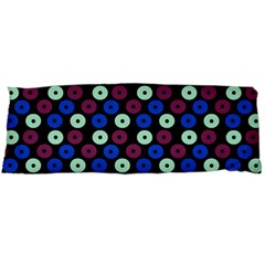 Eye Dots Blue Magenta Body Pillow Case (dakimakura)