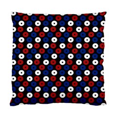 Eye Dots Red Blue Standard Cushion Case (one Side)