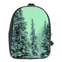 Winter Trees School Bag (large)