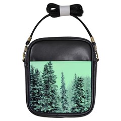 Winter Trees Girls Sling Bag