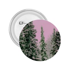 Winter Trees Pink 2 25  Buttons by snowwhitegirl