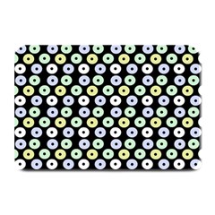 Eye Dots Black Pastel Plate Mats