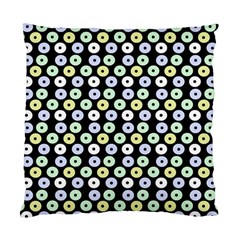 Eye Dots Black Pastel Standard Cushion Case (two Sides)