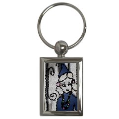 Pixie Girl Stained Glass Key Chains (rectangle) 