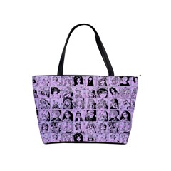 Lilac Yearbok Classic Shoulder Handbag