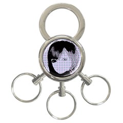 Heartwill 3-ring Key Chains