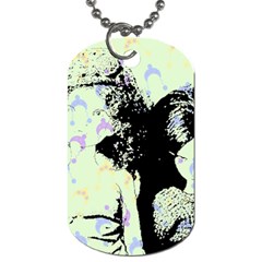 Mint Wall Dog Tag (one Side) by snowwhitegirl