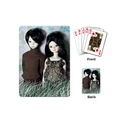 Dolls In The Grass Playing Cards (mini) 