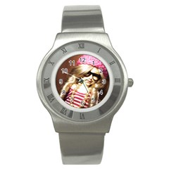 Cover Girl Stainless Steel Watch