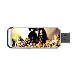 Old Halloween Photo Portable Usb Flash (one Side)