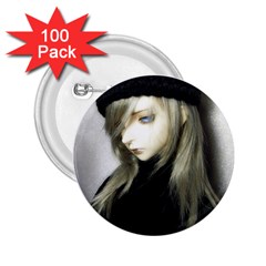 Black Angel 2 25  Buttons (100 Pack)  by snowwhitegirl