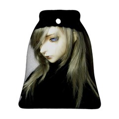 Black Angel Bell Ornament (two Sides)