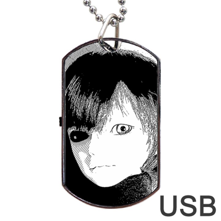 Boy Dog Tag USB Flash (Two Sides)