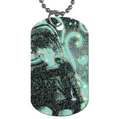 Grainy Angelica Dog Tag (one Side)