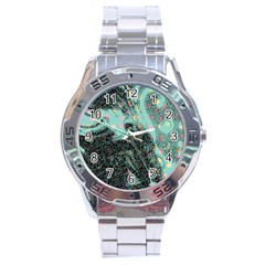 Grainy Angelica Stainless Steel Analogue Watch