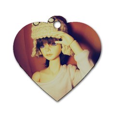 Captain Dog Tag Heart (two Sides)