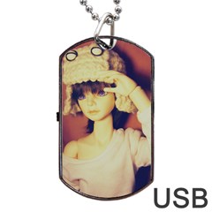 Captain Dog Tag Usb Flash (two Sides) by snowwhitegirl