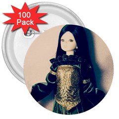 Forest Queen 3  Buttons (100 Pack)  by snowwhitegirl