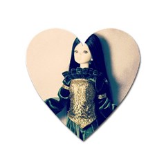 Forest Queen Heart Magnet by snowwhitegirl