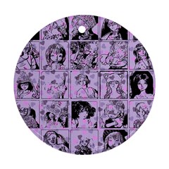 Lilac Yearbook 1 Ornament (round) by snowwhitegirl