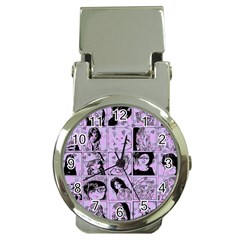 Lilac Yearbook 2 Money Clip Watches