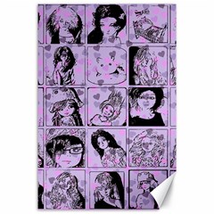 Lilac Yearbook 2 Canvas 24  X 36  by snowwhitegirl