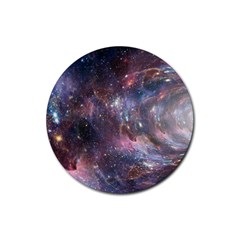 Wormhole 2514312 1920 Rubber Round Coaster (4 Pack)  by snowwhitegirl