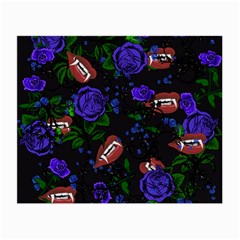 Blue Rose Vampire Small Glasses Cloth (2-side)