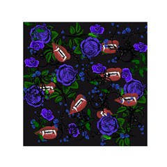 Blue Rose Vampire Small Satin Scarf (square)