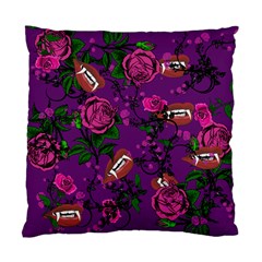 Purple  Rose Vampire Standard Cushion Case (two Sides)