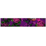 Purple  Rose Vampire Large Flano Scarf  Front