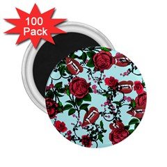 Light Blue Rose Vampire 2 25  Magnets (100 Pack)  by snowwhitegirl