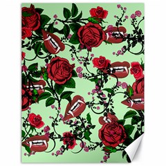 Green Rose Vampire Canvas 18  X 24  