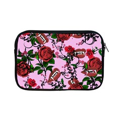 Pink Rose Vampire Apple Ipad Mini Zipper Cases by snowwhitegirl