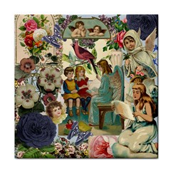 Angel Collage Face Towel