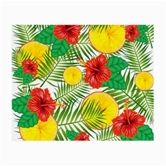 Orange Tropics Small Glasses Cloth (2-side)