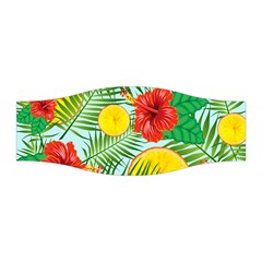 Orange Tropics Blue Stretchable Headband