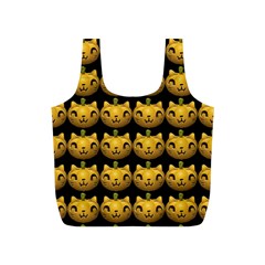 Cat Pumpkin Full Print Recycle Bag (s)