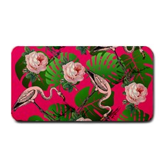 Flamingo Floral Pink Medium Bar Mats by snowwhitegirl