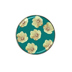 Teal Tulips Hat Clip Ball Marker (10 Pack)