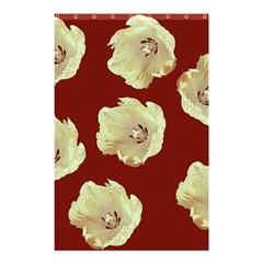 Red Tulips Shower Curtain 48  X 72  (small) 