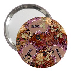 Pinup Floral 3  Handbag Mirrors