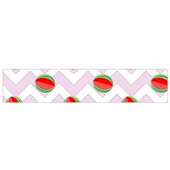 Watermelon Chevron Small Flano Scarf