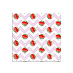 Watermelon Chevron Satin Bandana Scarf