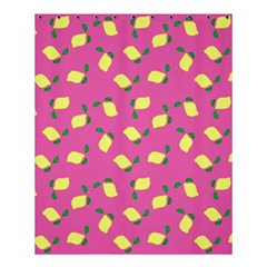 Lemons Pink Shower Curtain 60  X 72  (medium) 