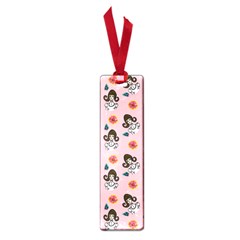 Girl With Dress  Pink Small Book Marks